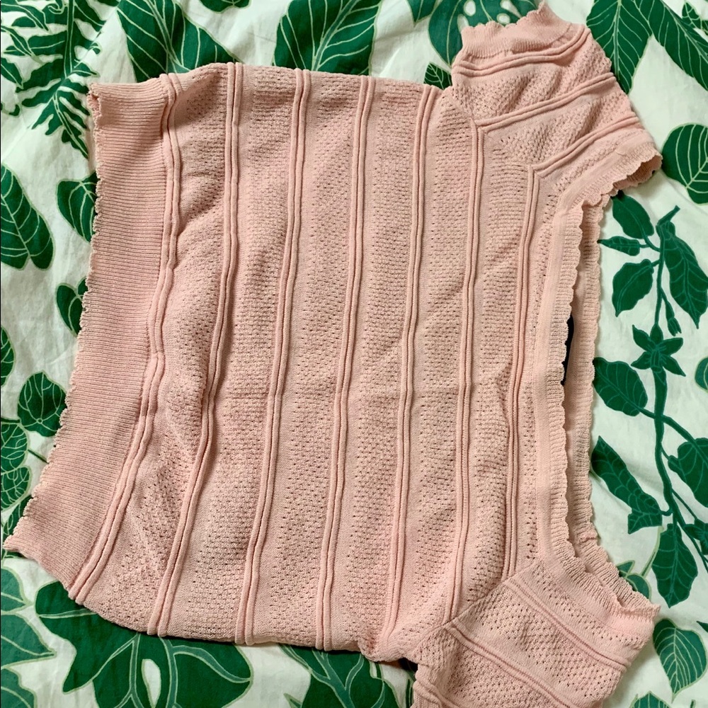 Sweater Knit Crop Top